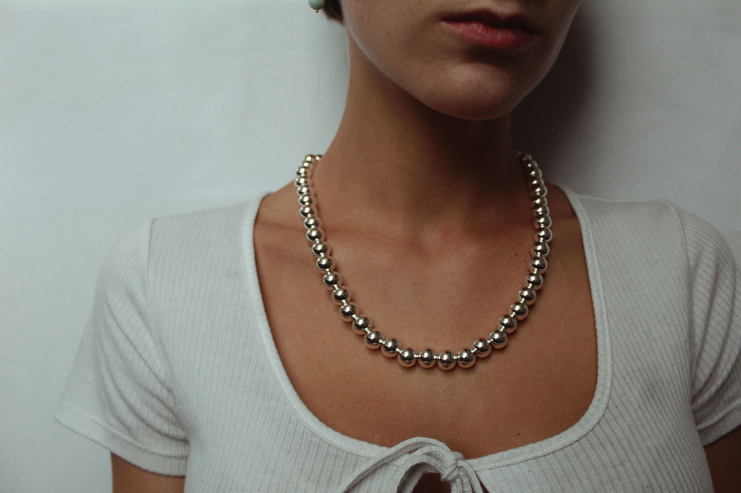 Kris Bead Necklace - Droplet Pattern