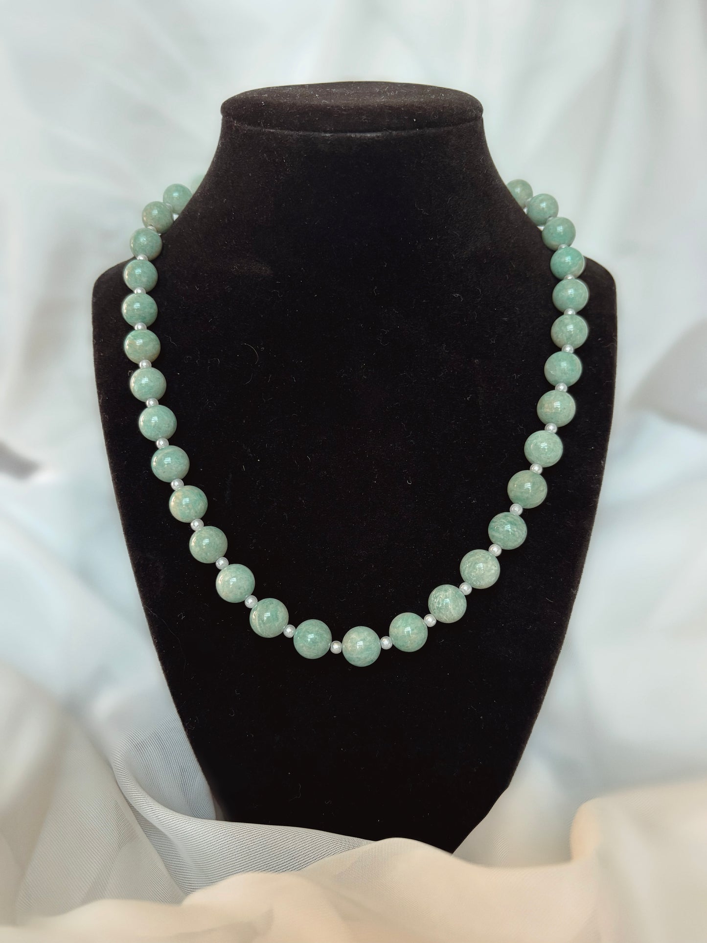 Sailor Bead Necklace with Mini Pearls